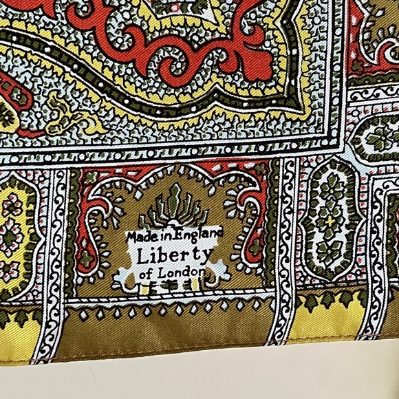 Liberty of London Multicolor Paisley Scarf - Picture 3 of 10